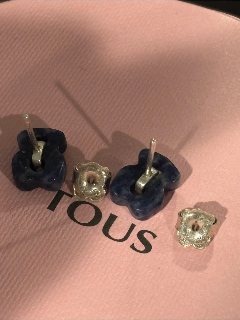 TOUS Blue Stud Earrings